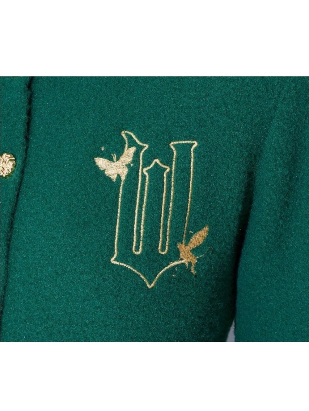 Limited Edition Wicked Elphaba Paul Tazewell x Target Green Cardigan Sweater XXS - Picture 4 of 5